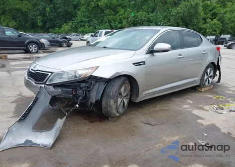 2012 Kia Optima Hybrid Ex z USA, uszkodzony, nr VIN KNAGM4AD6C5019653